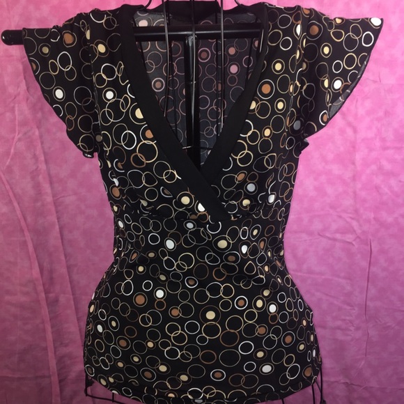JKLA Nice Brown Blouse! Size Small/medium